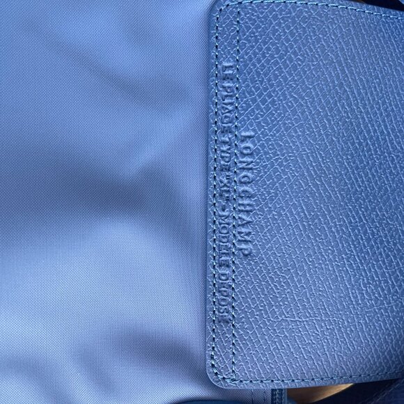 Longchamp Le Pliage  Travel bag XL Weekender - ***  Cornflower Blue -  NWOT - Picture 10 of 11